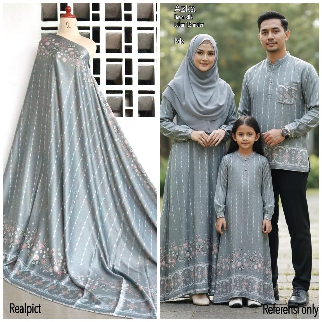 Kain silk motif EVORA & WHIDIE,,Azka copy motif wearing klamby