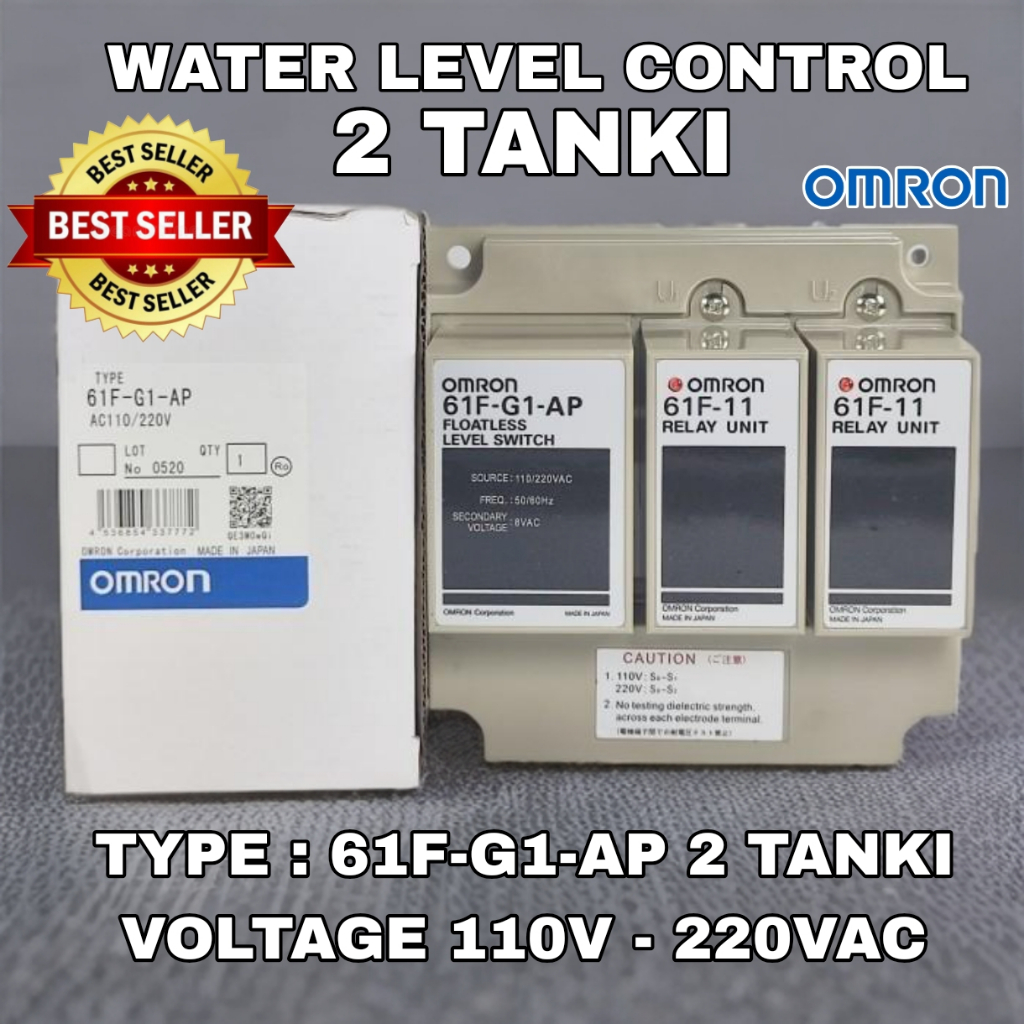 Floatless level switch omron 61f-g1-ap WLC omron 61fg1ap 2 tangki