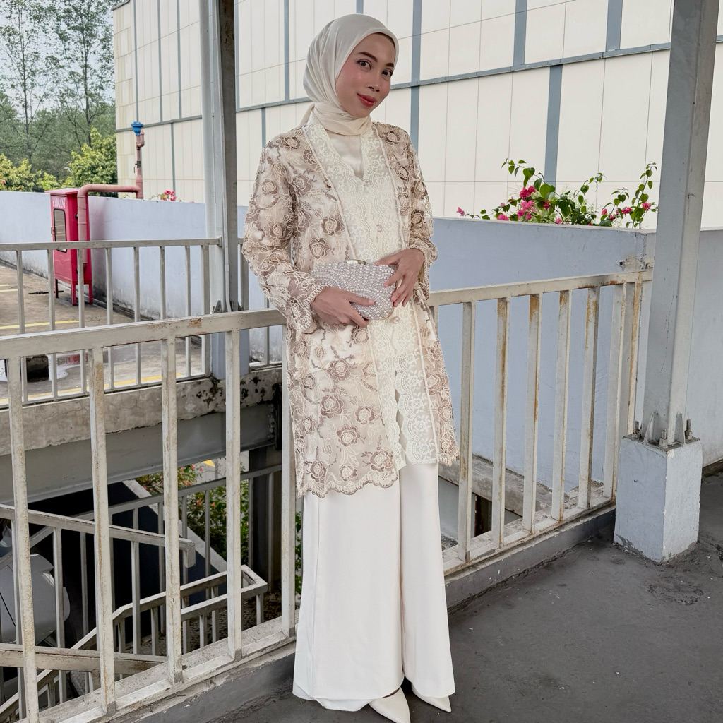 ZOYA TUNIK || LACE TUNIK || BAJU LEBARAN || BLOUSE || BAJU KONDANGAN