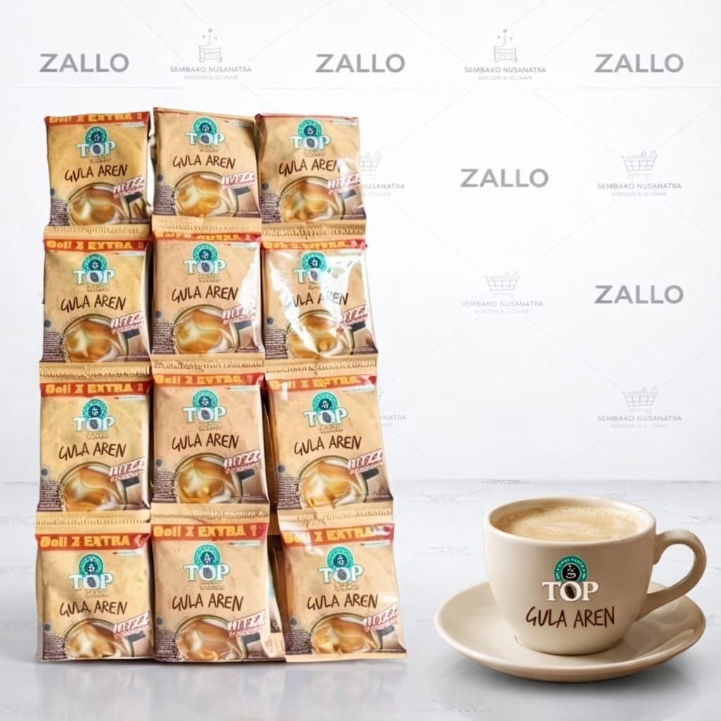 TOP KOPI GULA AREN 1 RENCHENG 15 SACHET