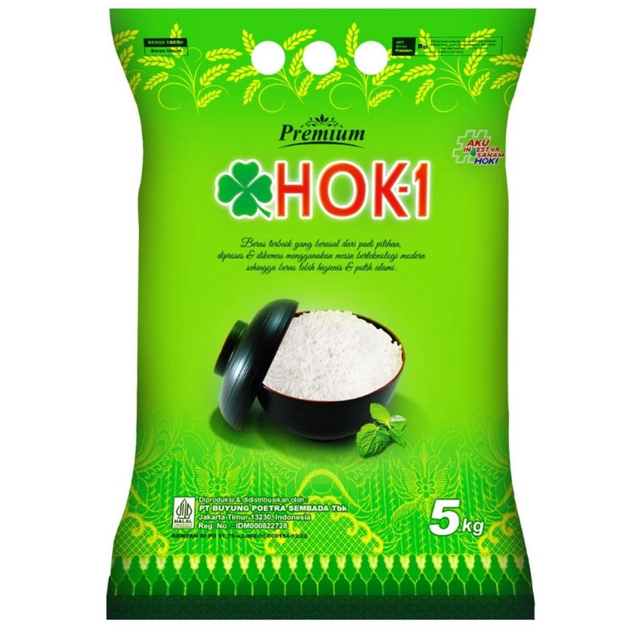 Beras Hoki Premium 5Kg - SURABAYA