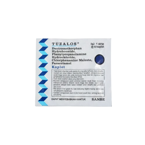 TUZALOS TAB STRIP (1 STRIP = 4 TAB)