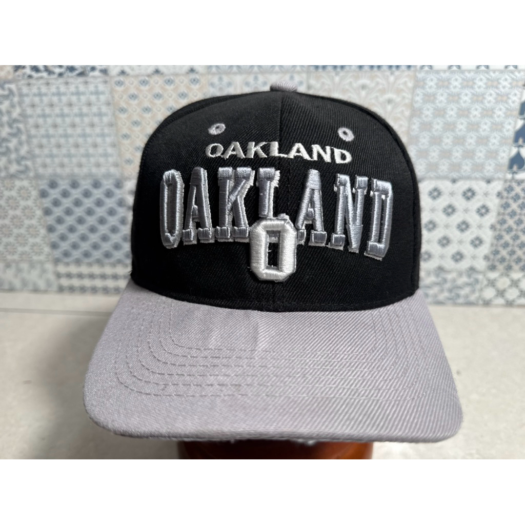 Topi Second Brand Branded Snapback Oakland By Bullbot Original Full Tag