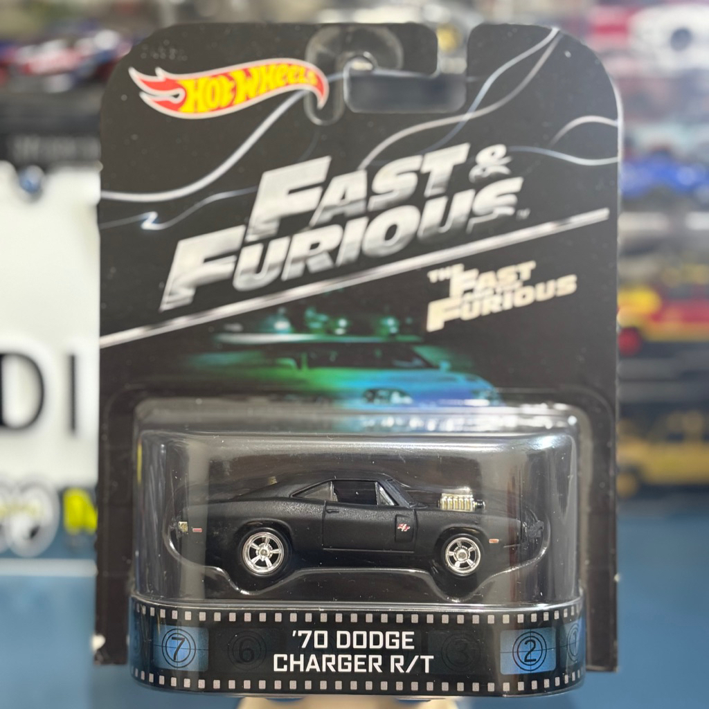 Hot Wheels Retro Card Fast & Furious - ‘70 Dodge Charger R/T [Free Protector]