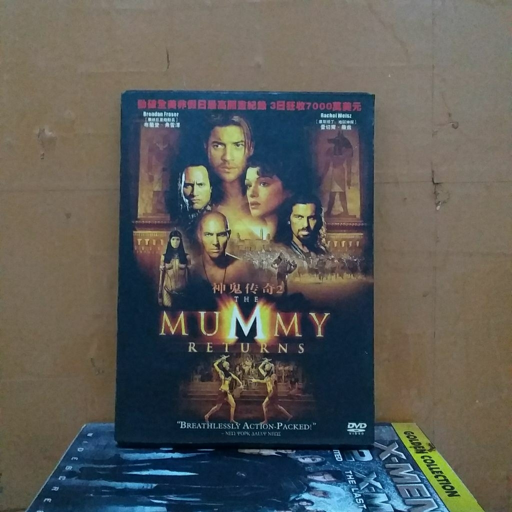 DVD ORIGINAL FILM THE MUMMY RETURNS