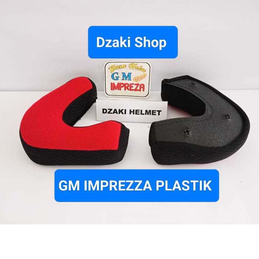 Busa Pipi Helm GM IMPREZZA KANCING PLASTIK, PIPI HELM GM IMPREZZA PLASTIK