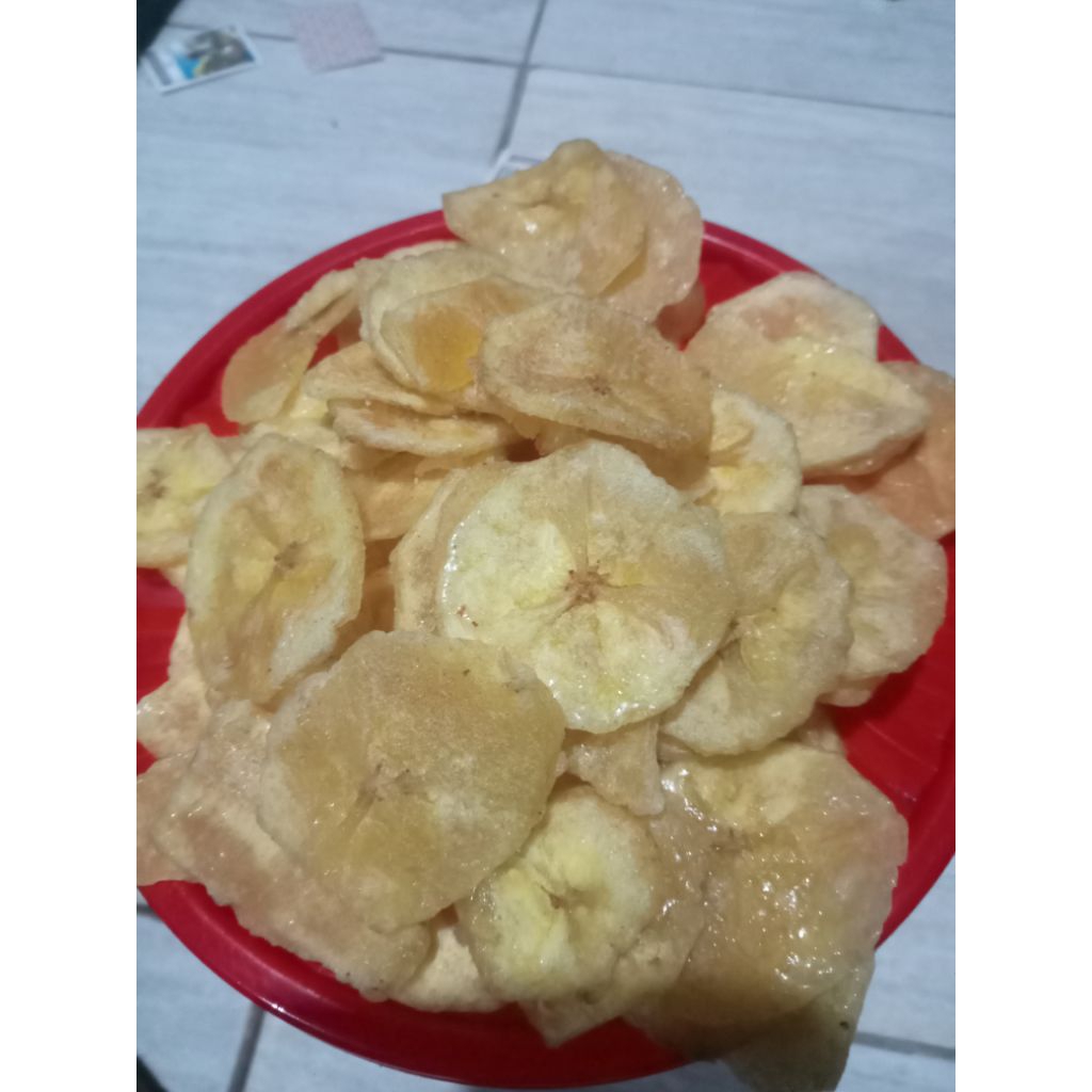 kripik pisang koin gurih 1kg