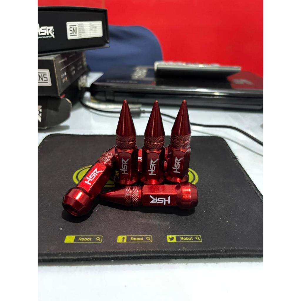 Mur Roda Variasi Hsr Red Universal Buat Semua Mobil
