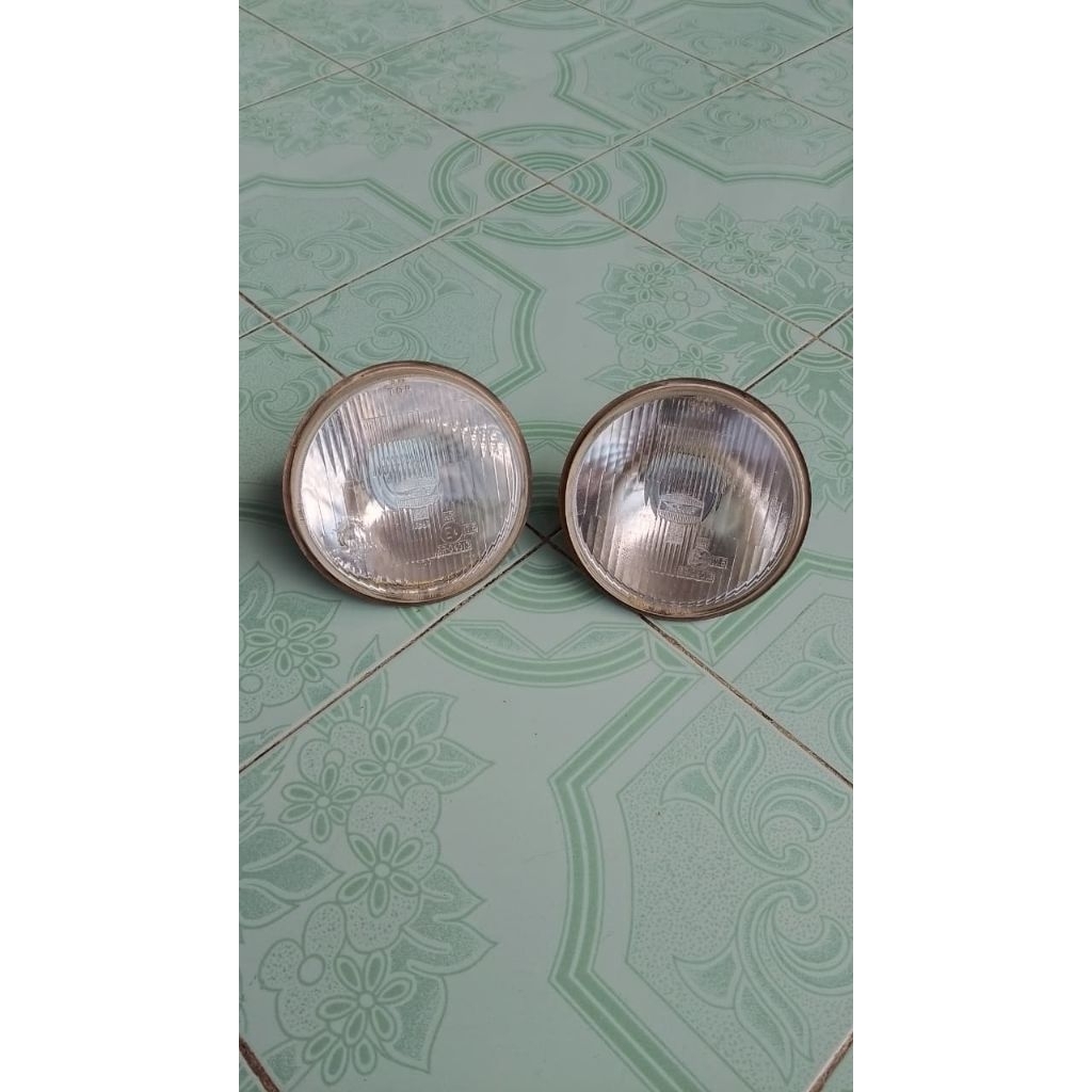 Lampu koito japan H4 5inch sepasang original baru stok lama nos