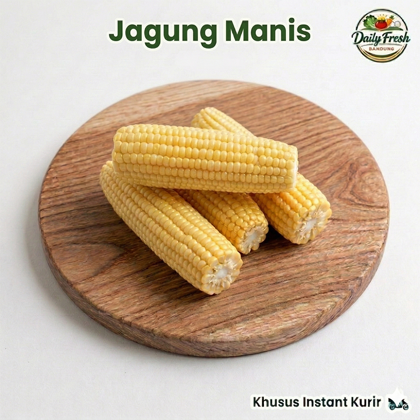 Jagung Manis Muda Segar Kualitas Pilihan, 500 gr, 1 kg, Jagung Muda Kupas