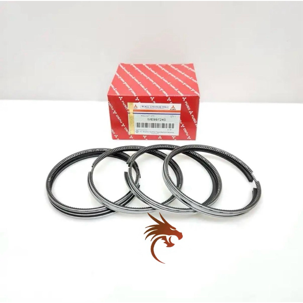 Ring Piston Ring Seher Set Mitsubishi PS120 PS 120 RAGASA Original