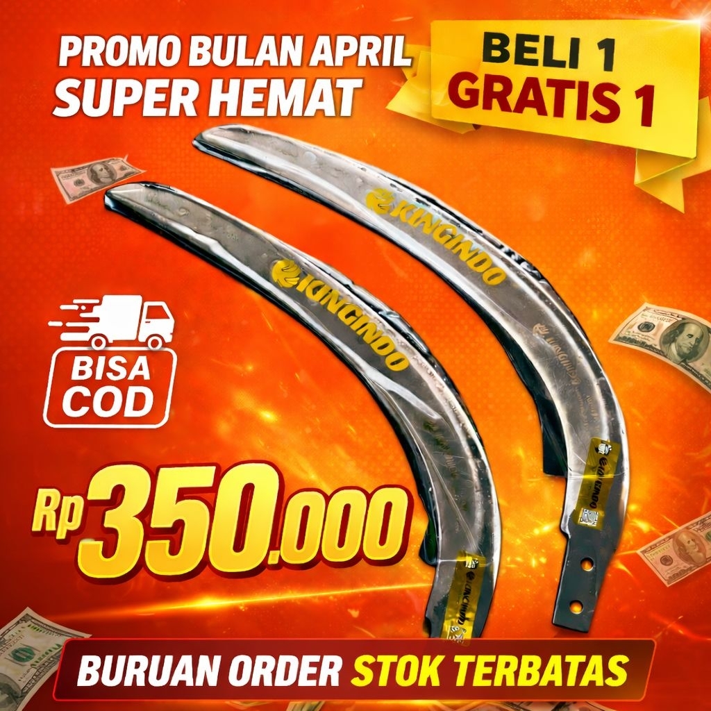 Promo bulan April mata egrek ultra long Kingindo beli satu gratis satu. Stok terbatas