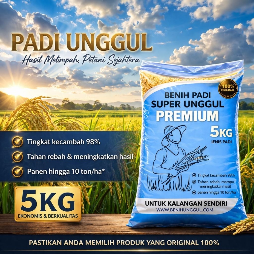 benih padi Rajasa 01 original asli