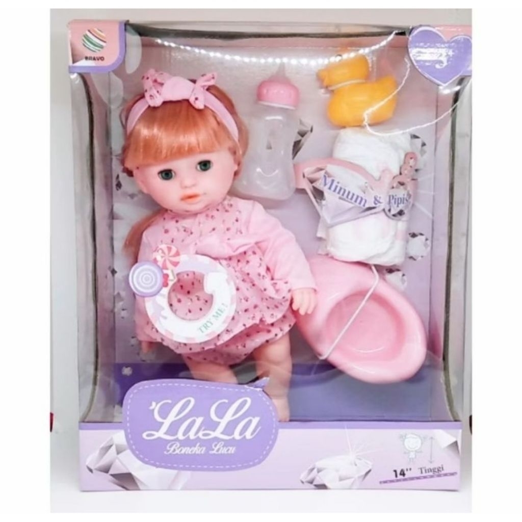 mainan anak Boneka Bayi “LaLa Bento Lala Set”