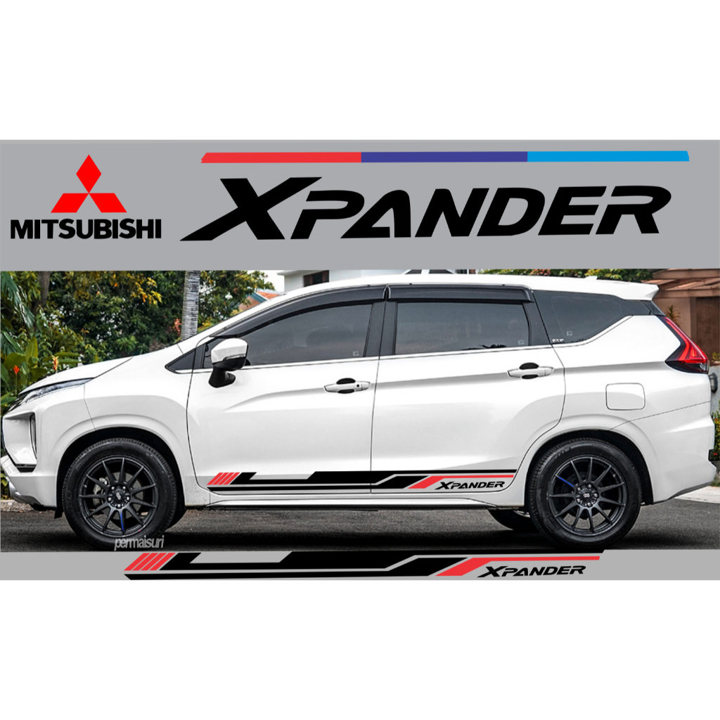stiker list body expander stiker cutting xpander cross