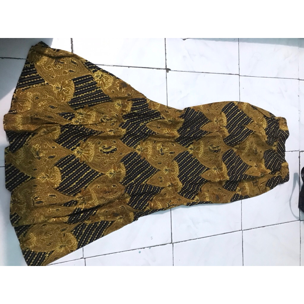 Rok Kain Batik Model Putri Duyung Preloved
