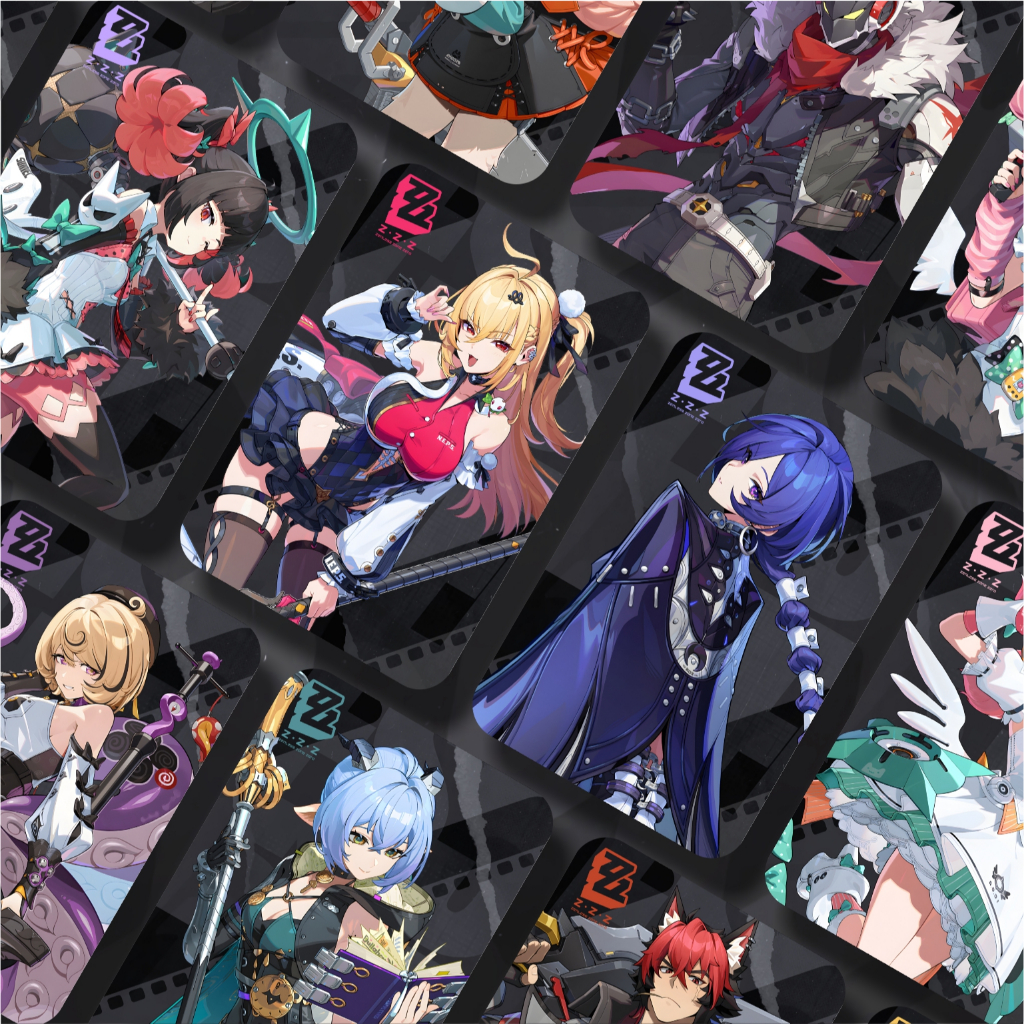 Set Koleksi Photocard Anime Game Zenless Zone Zero ZZZ PC
