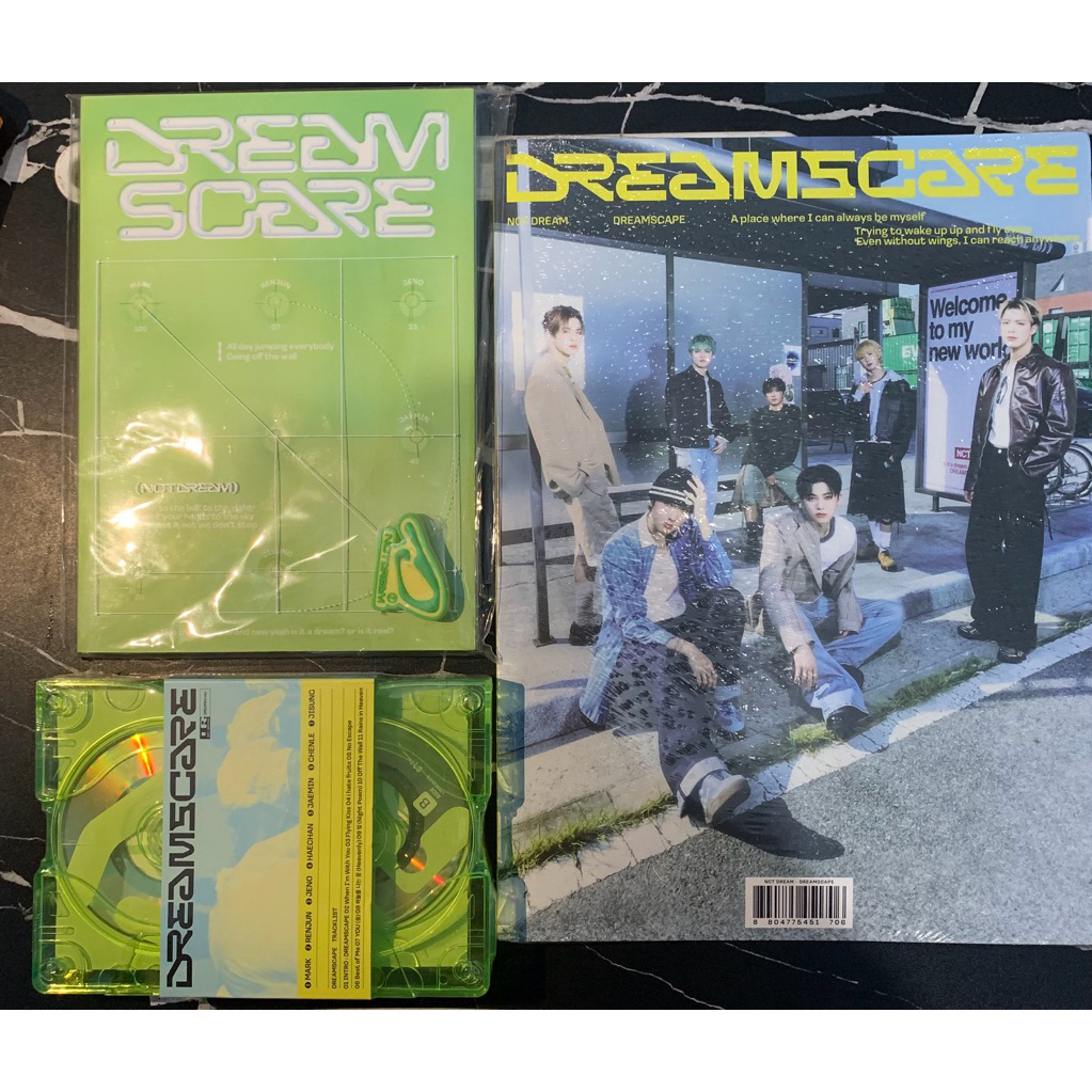 [BACA DESKRIPSI] NCT DREAM - 4th Album DREAMSCAPE Construct Real city Dreamini Vertical Flip Mark Re