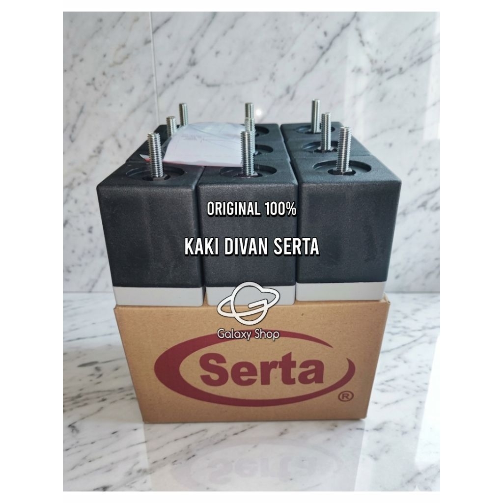 Kaki Divan Serta Plastik Original Tinggi 10cm | Divan Dallas Serta | Spring bed serta