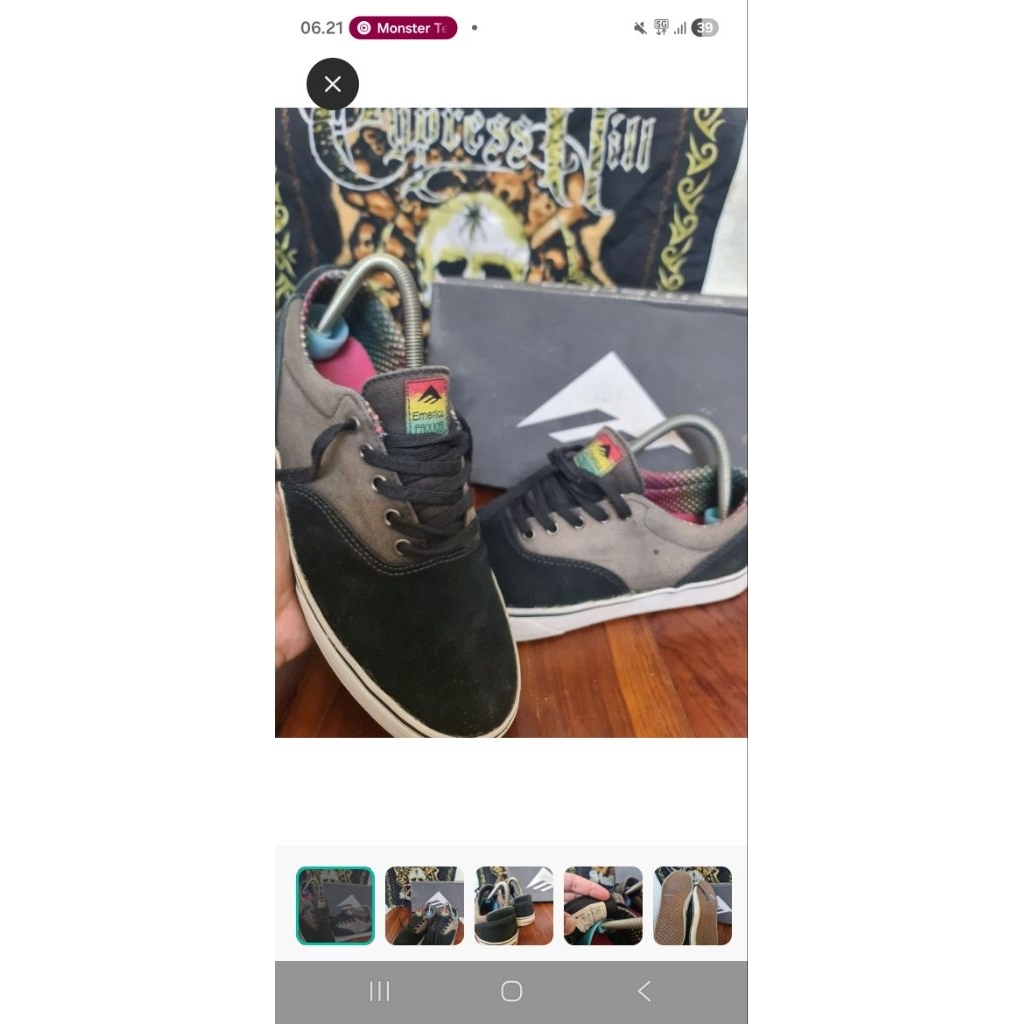sepatu emerica provost