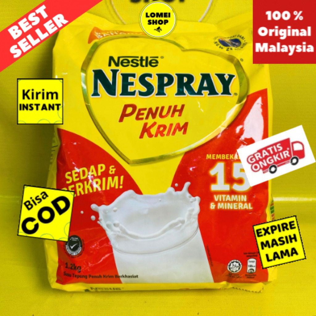 NESPRAY MALAYSIA 1,2 KG / SUSU MALAYSIA DIJAMIN ASLI