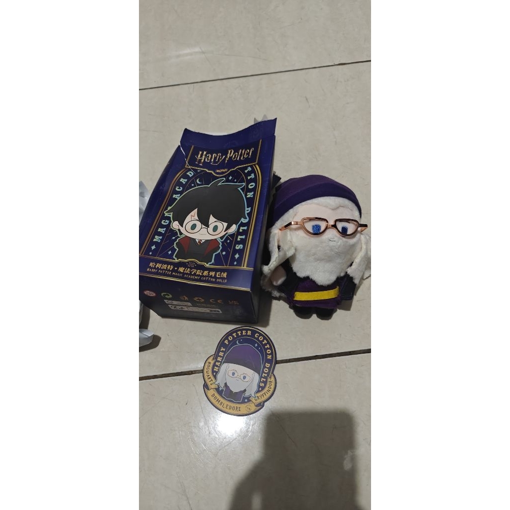 POP MART - Harry Potter Magic Academy Cotton Dolls Blind Box Selected - Dumbledore