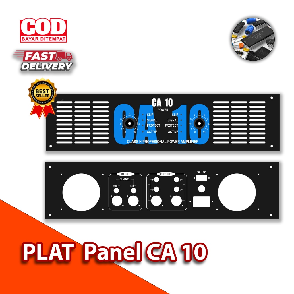 plat panel ca 10 ca10 power amplifier bahan Tebal Kuat