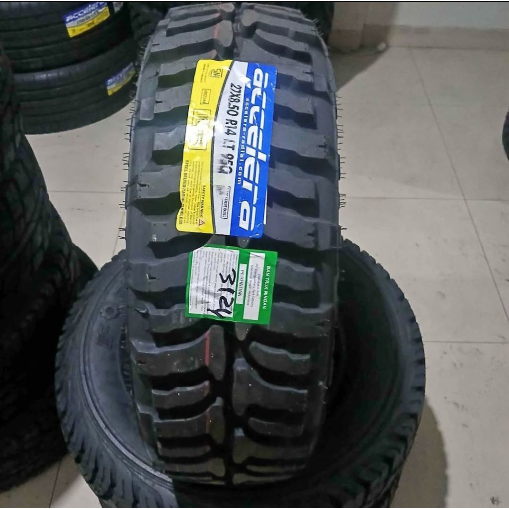 BAN PACUL RING 14 ACCELERA 27x8,5 cocok buat lahan kebun / langsir sawit