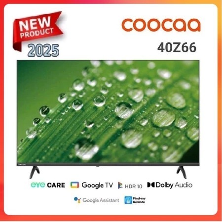 COOCAA 40Z66 FULL HD 2K GOOGLE TV DIGITAL TV 40 INCH - Garansi Resmi
