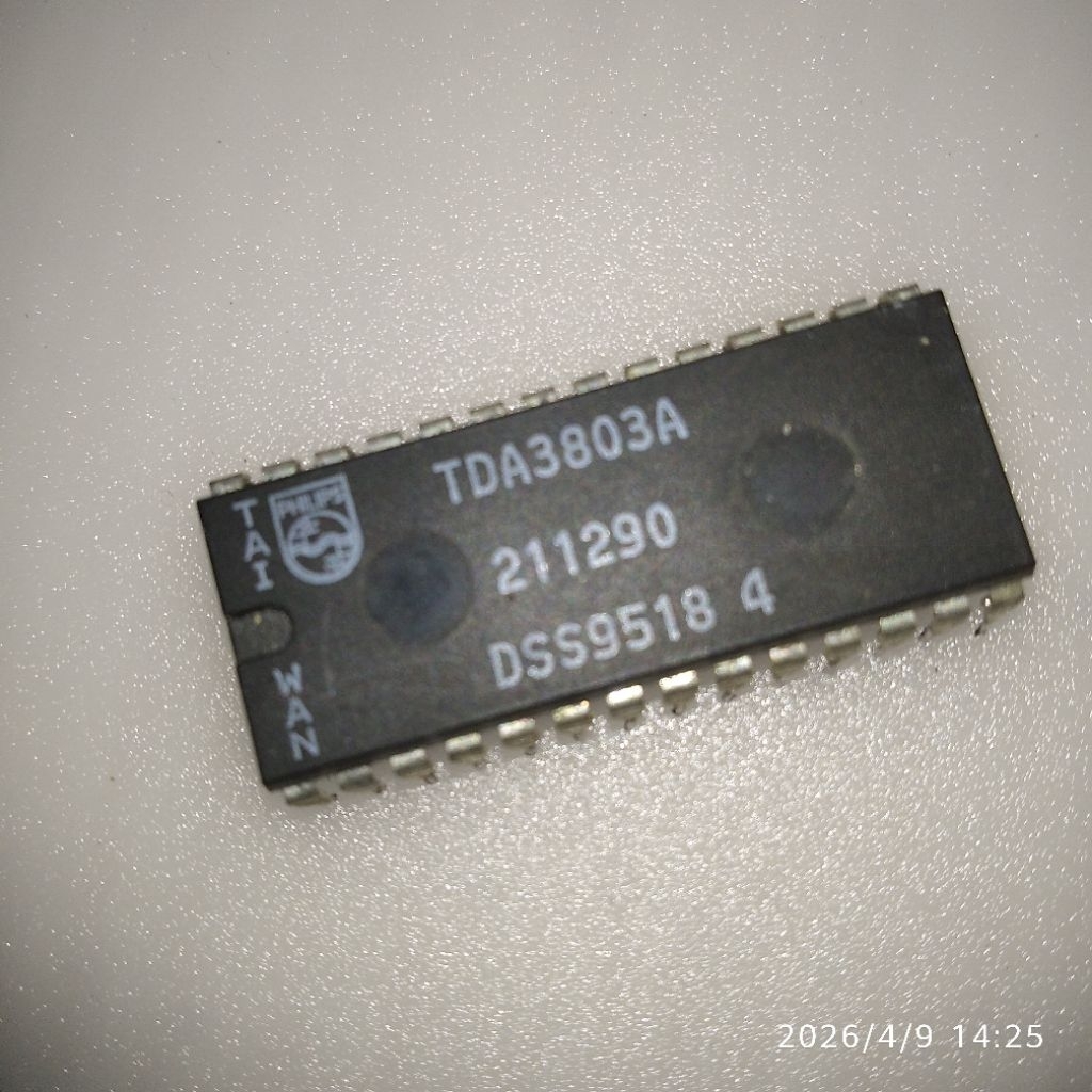 IC TDA3803A ORIGINAL COPOTAN DARI TV CRT LEMAH