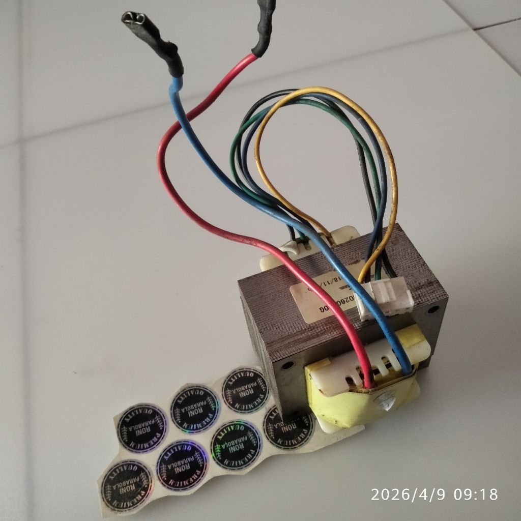 TRAFO BEKAS UPS PROLINK 600VA COPOTAN