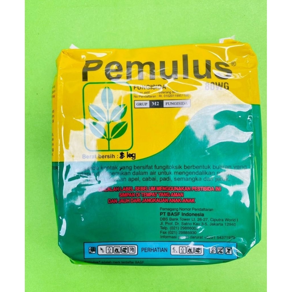 Fungisida 80wg Pemulus Jbh Bahan Aktif 80% Belerang