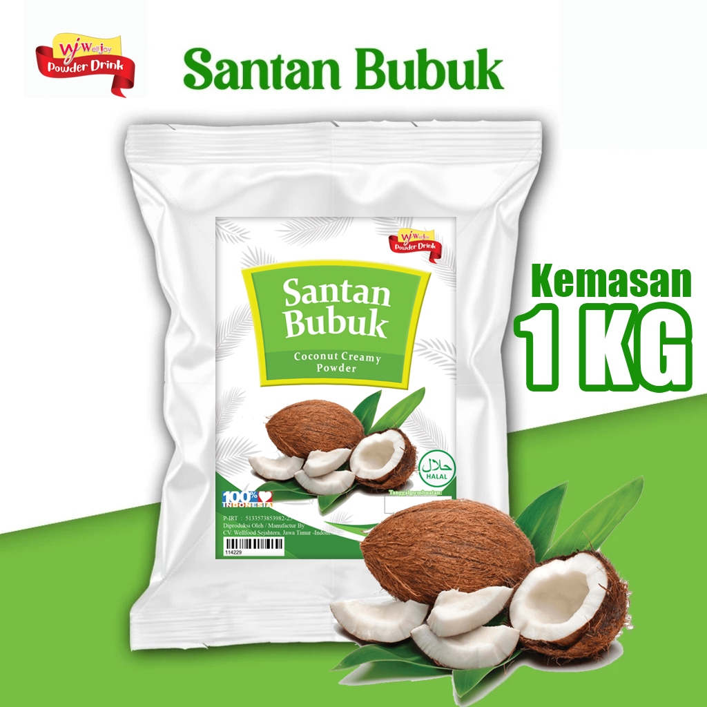 WELLJOY - 1KG SANTAN BUBUK | Khusus Minuman