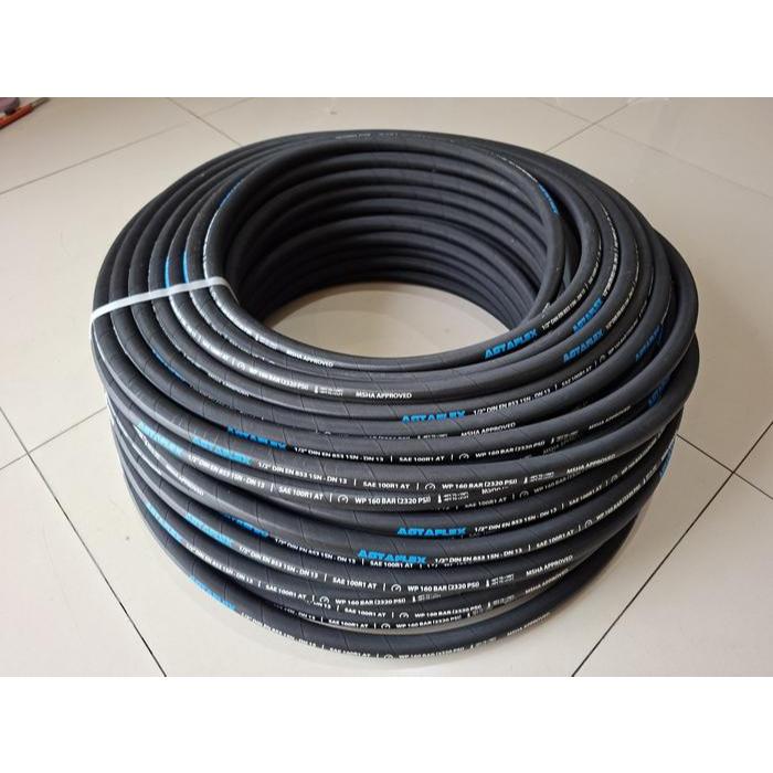 Selang Hidrolik Hose Hidrolik / Hydraulic Hose 1/2" R1/1SN/EN 853 ASTAFLEX