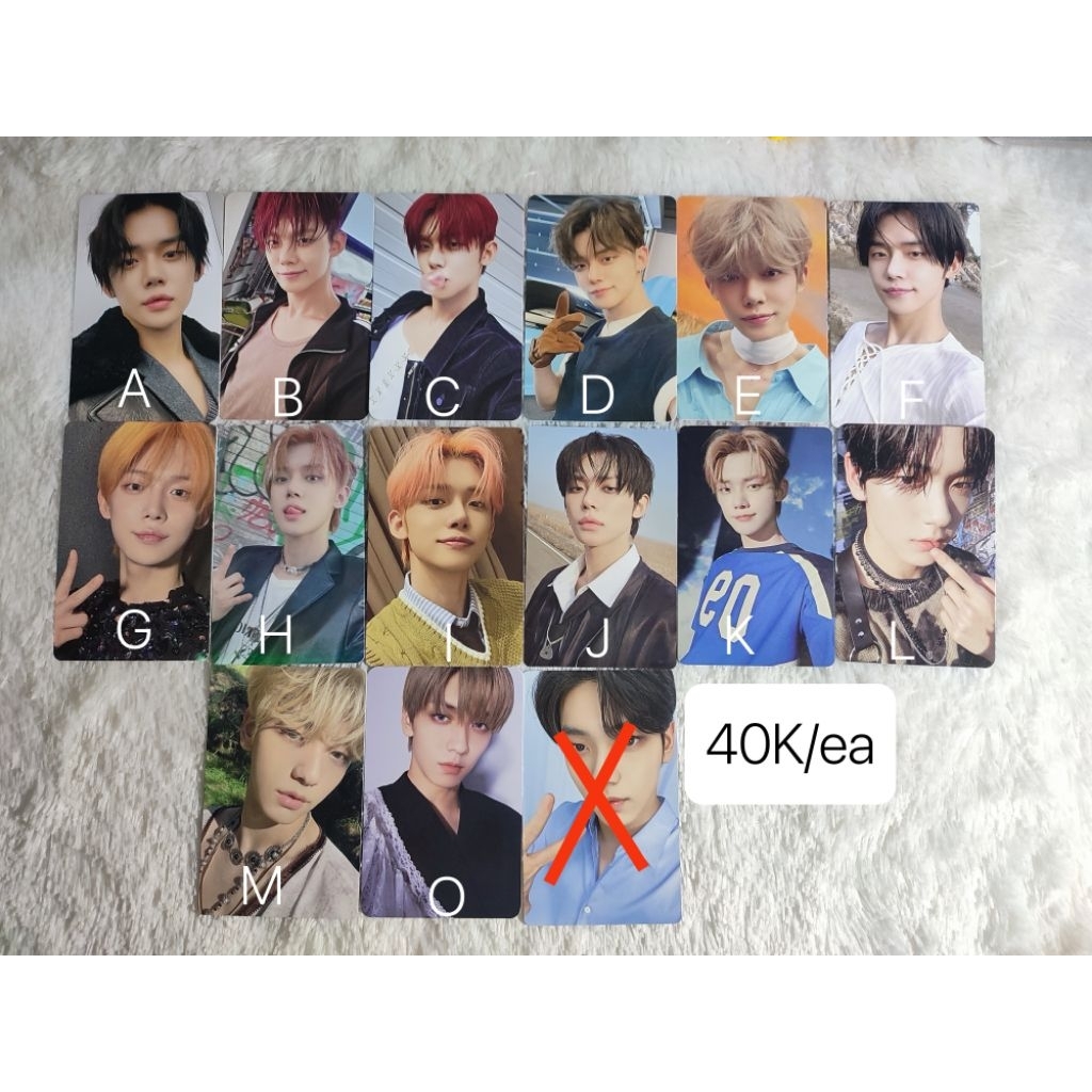 (READY STOCK) Photocard Official TXT Tomorrow X Together / Freefall/ Nuance/ Gravity/ Minisode 3/ Lu
