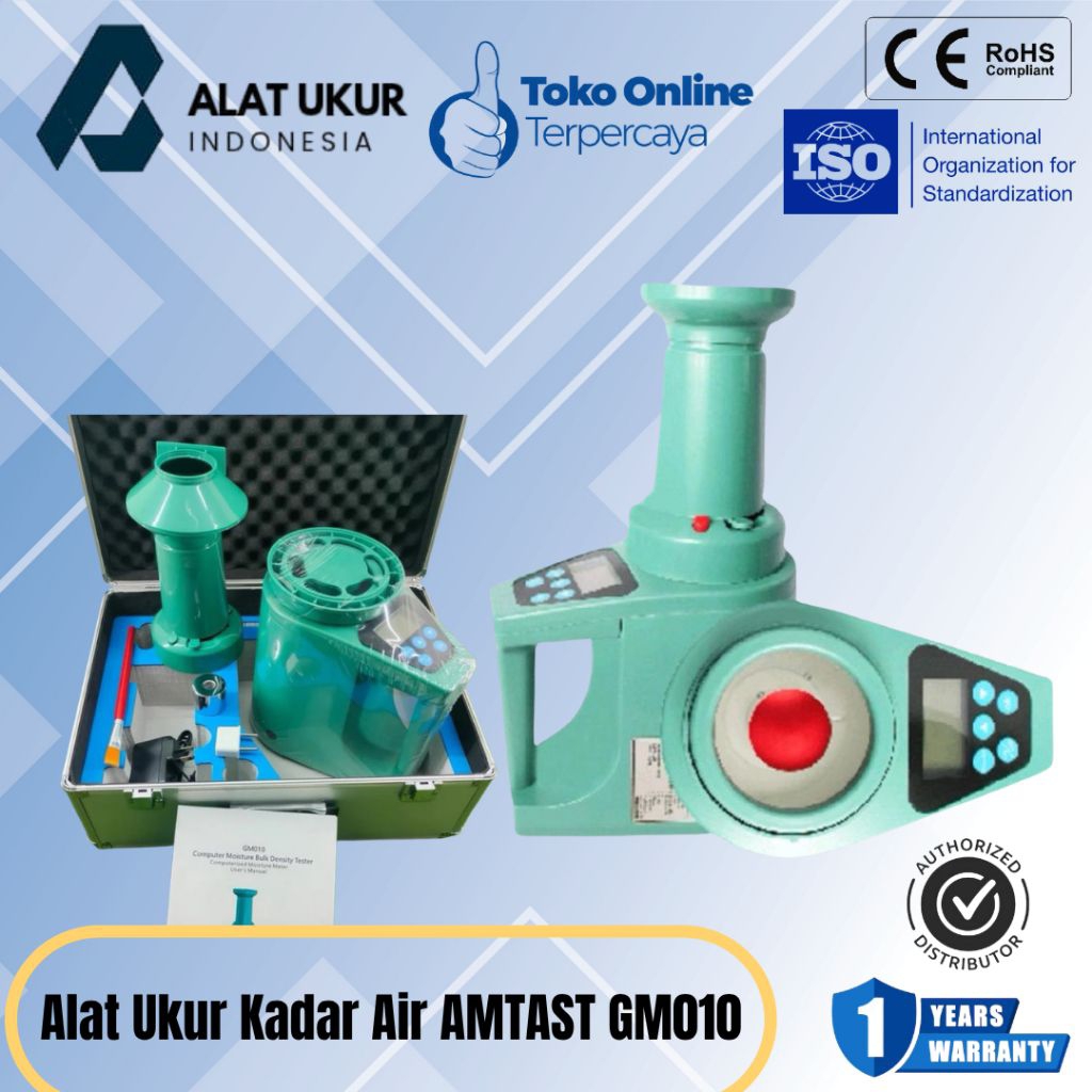 Alat Ukur Kadar Air AMTAST GM010 Jagung Beras Kopi Bijian Cengkeh Amtast JVS010S