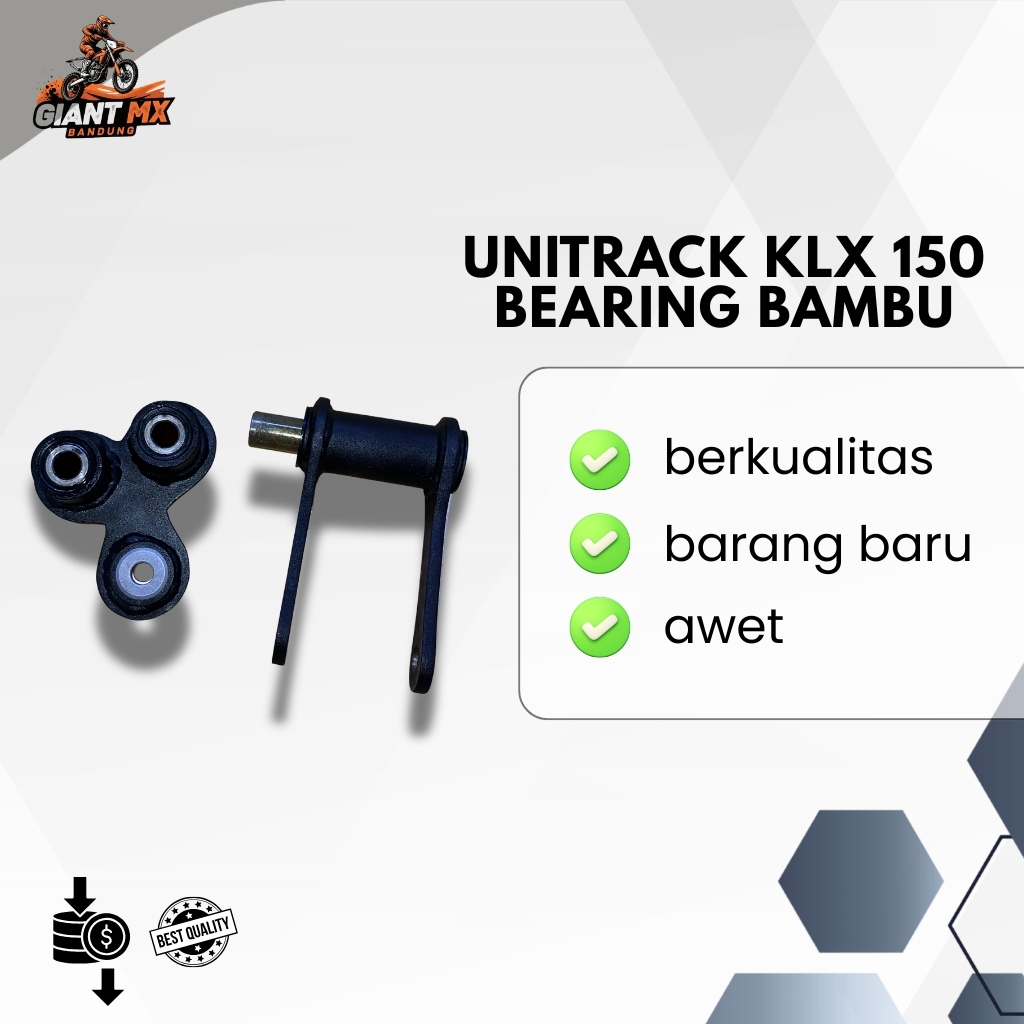 UNITRACK KLX MODEL KLX 140 FULL BEARING BAMBU - Z POWER (PNP KLX 150 JUGA KLX 140)