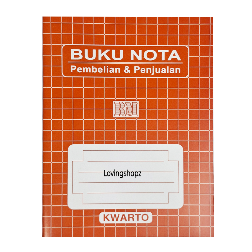 Buku Nota Pembelian & Penjualan