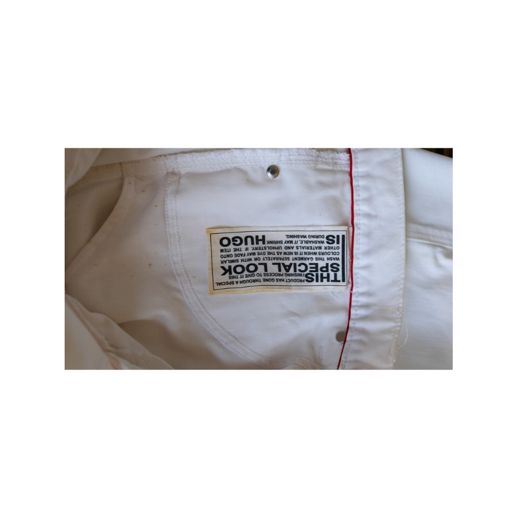 HUGO BOSS PLAIN WHITE JEANS