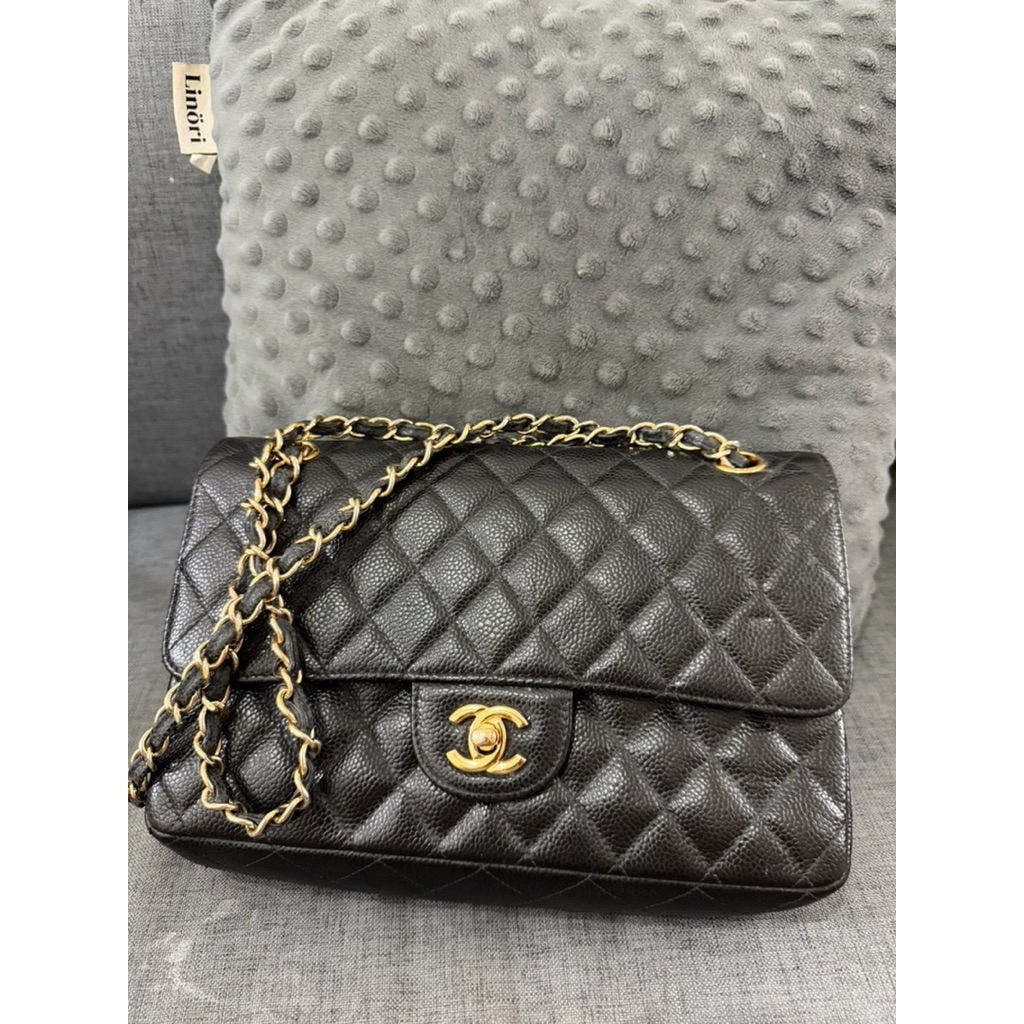 PRELOVED CHANEL CLASSIC VINTAGE CAVIAR