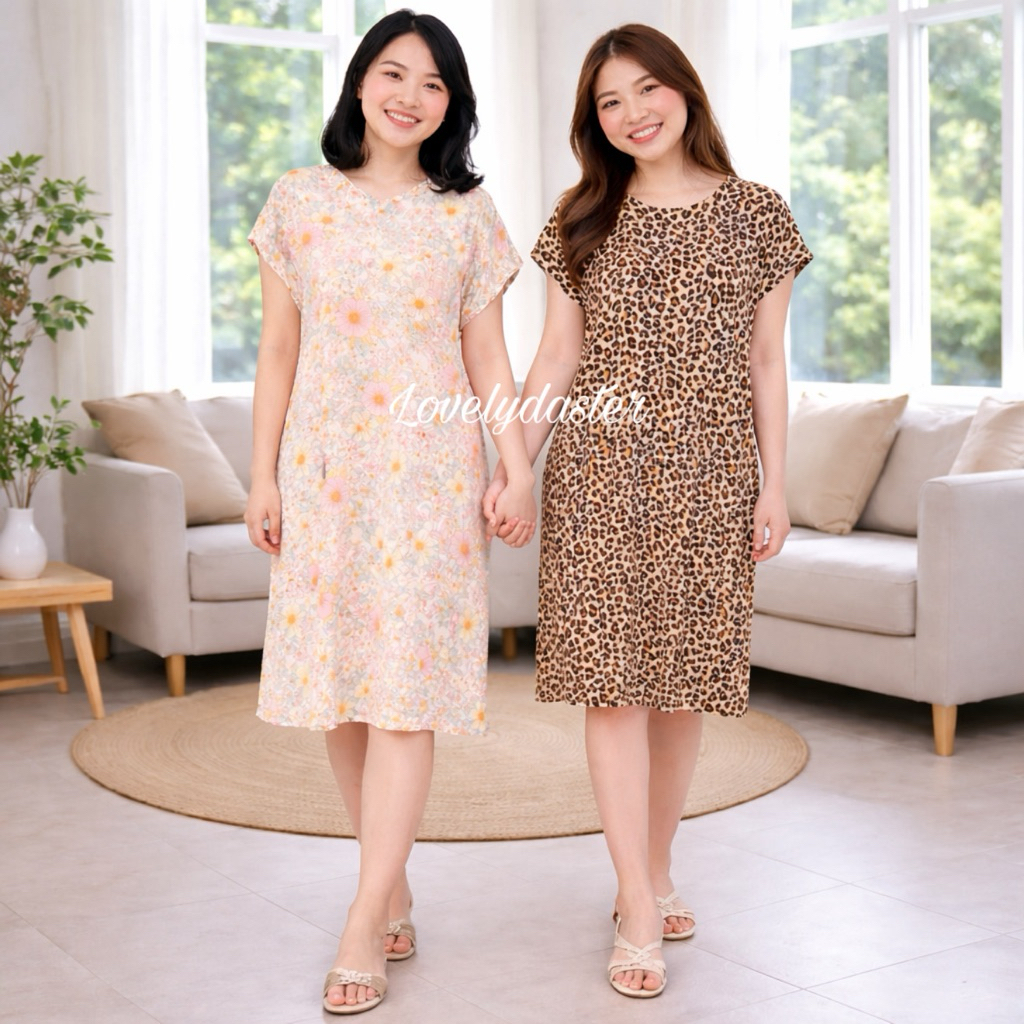 Daster Midi Rayon | Daster Rayon | Homedress Rayon