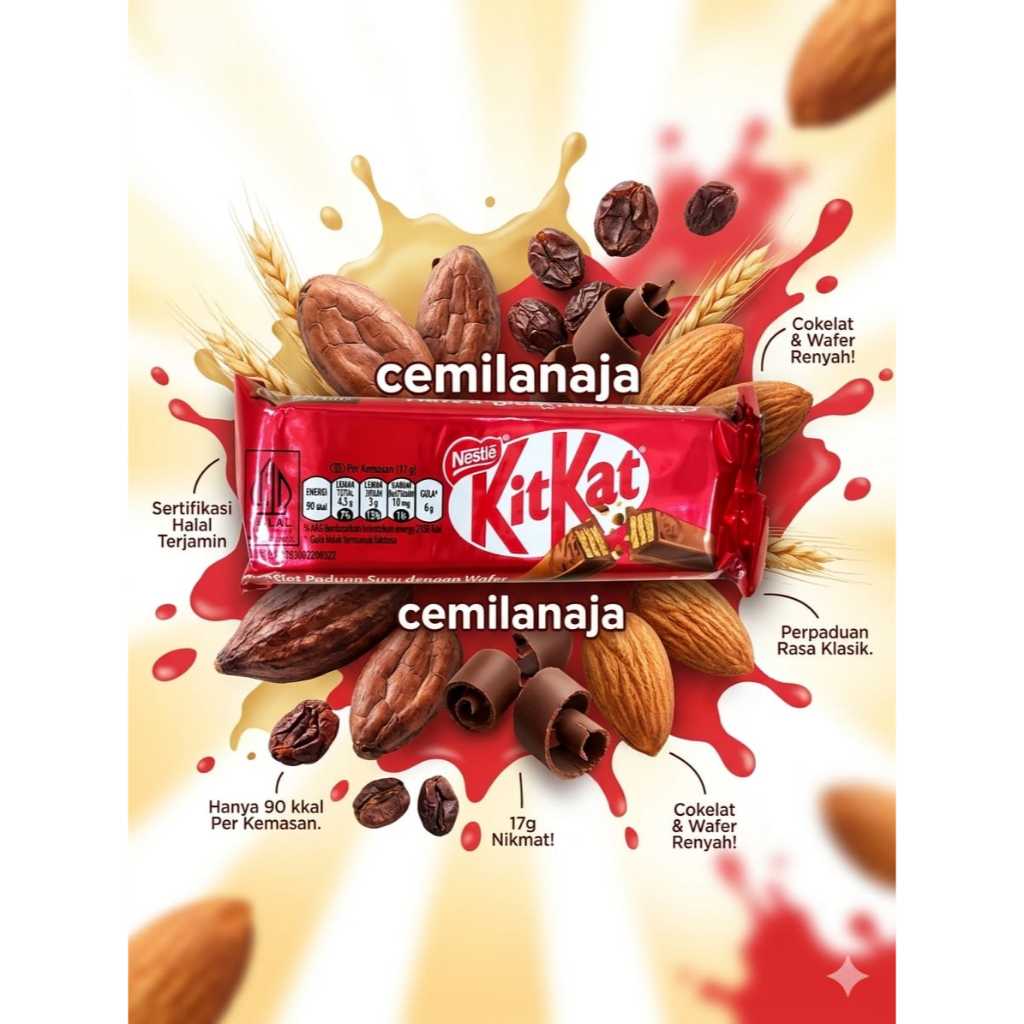 KITKAT 2 FINGER / COKLAT VALENTINE MURAH / COKELAT LEBARAN