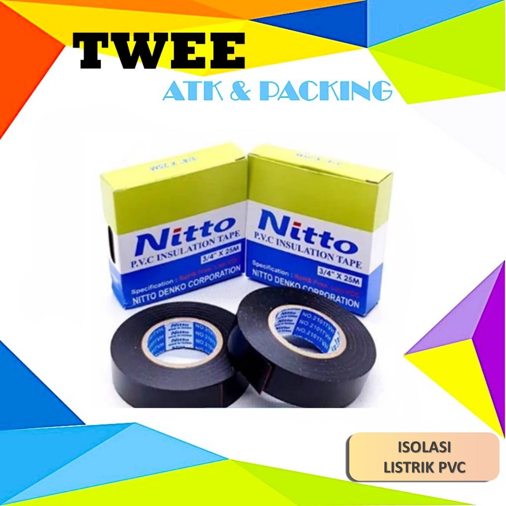 YATTA TAPE ISOLASI LISTRIK PVC KABEL