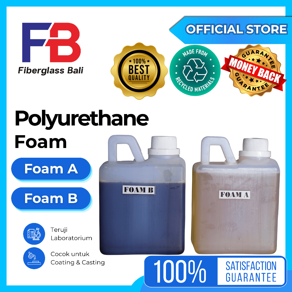 Polyurethane Foam / PU / Foam Rigid / Foam A B 500 Gr