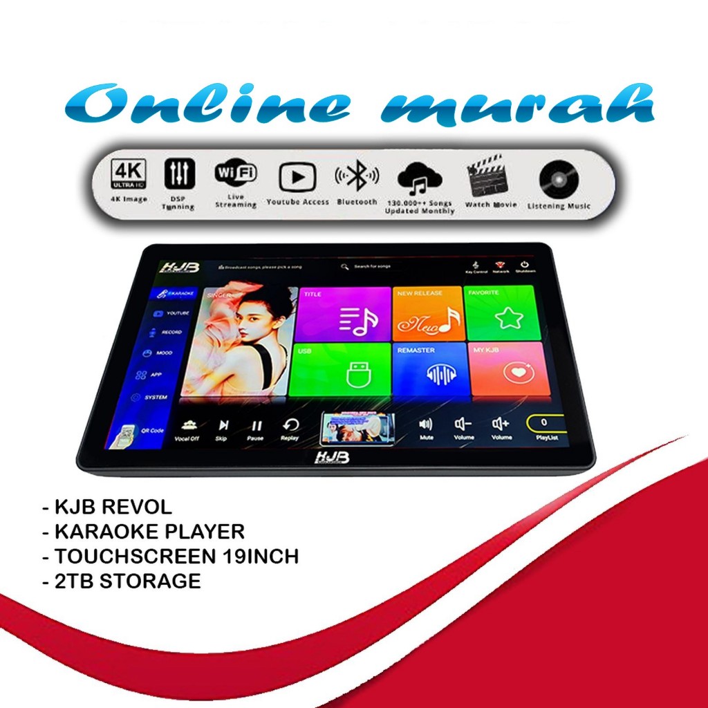 karaoke player kjb hm88 revol / hm 88 KJB HM88 REVOL  / KJB HM 88 REVOL ORIGINAL