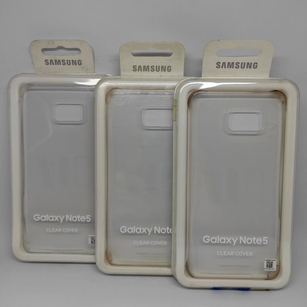 Samsung Clear Cover Case Galaxy Note 5 Note5 Original Resmi Sein