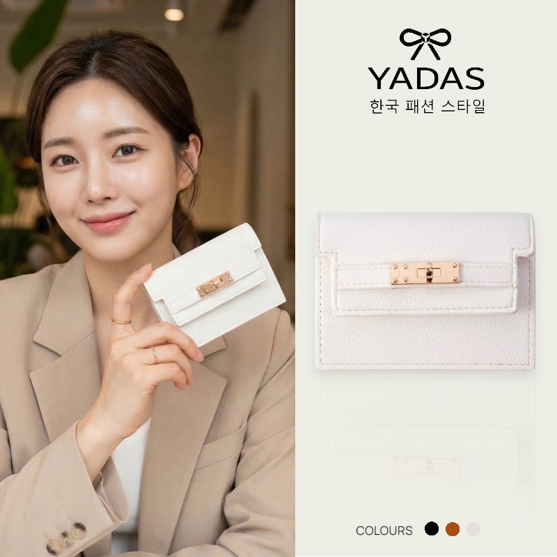 YADAS Kelly Dompet Kartu Wanita 11 Slot Korean Style