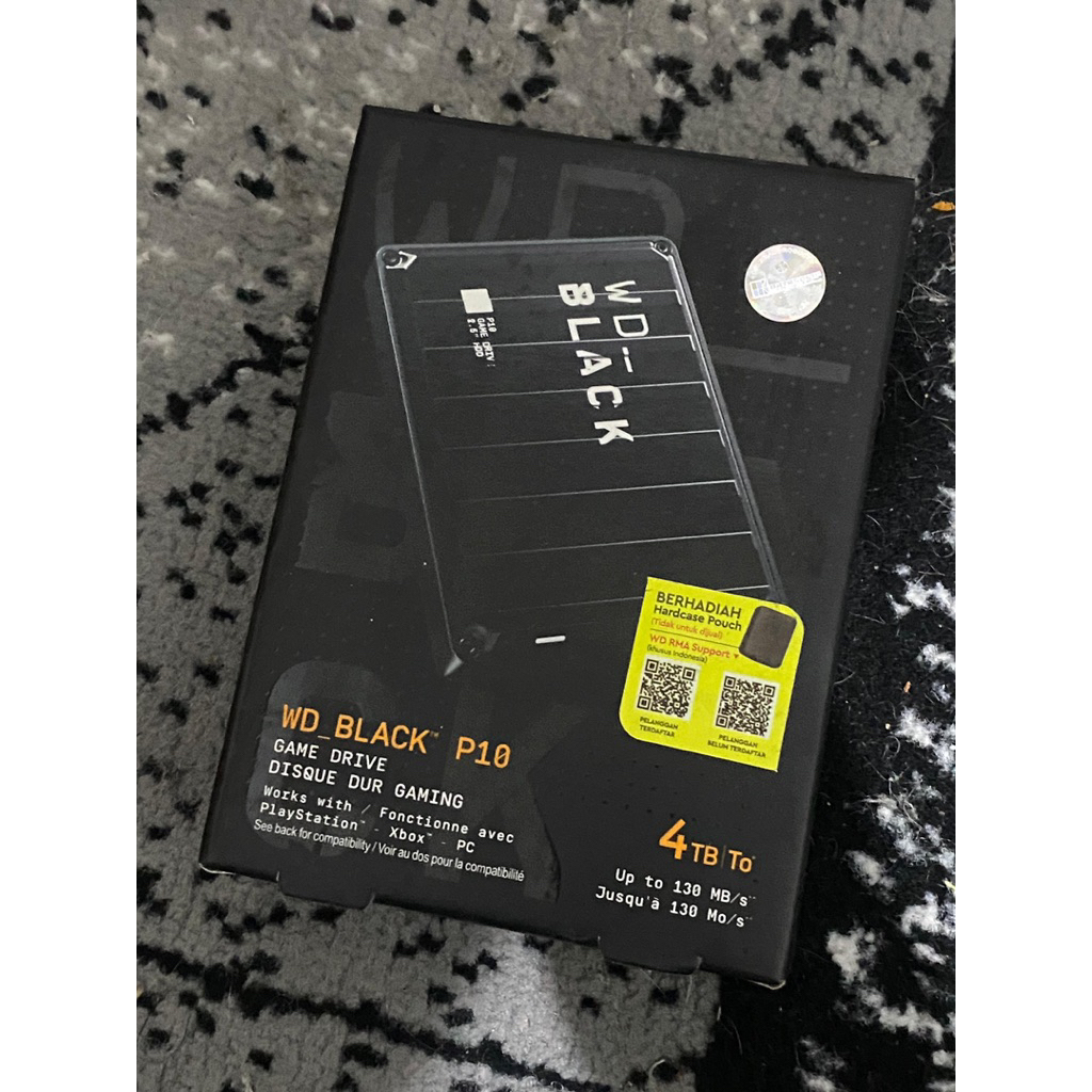 WD Black P10 4TB HDD External Game Drive