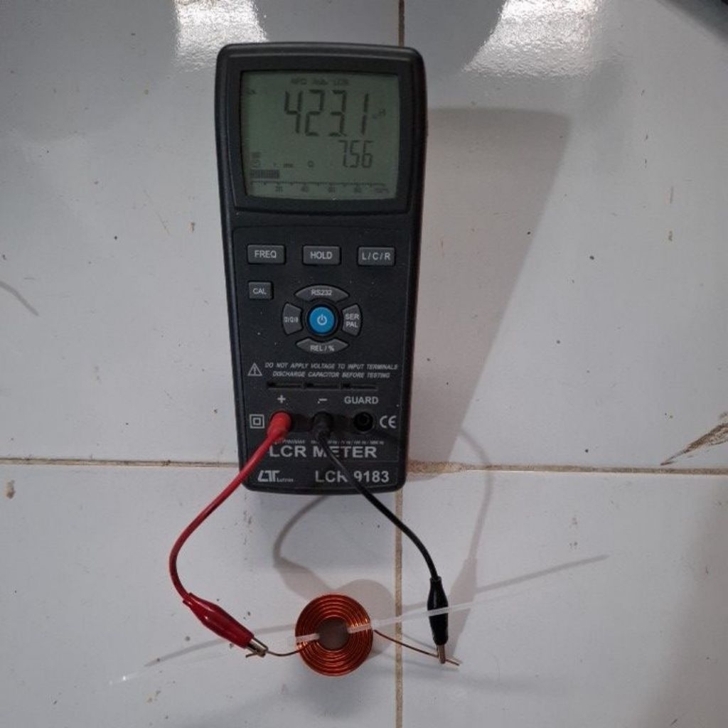 coil lilitan crossover pasif 0,42mh 1mm