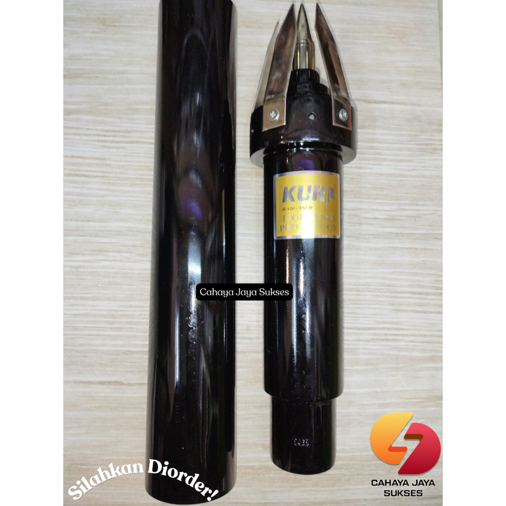 Penangkal Petir Kurn R150 / Penangkat Petir Kurn Radius Max 150 Meter / Kurn R150